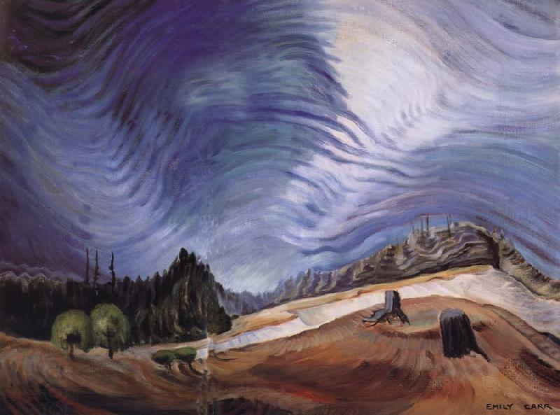 Emily Carr Above the Gravel Pit China oil painting art